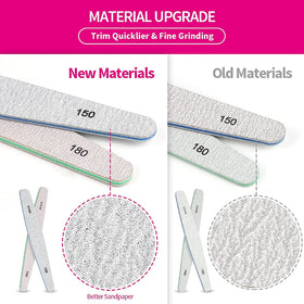 Teenitor nail file set on a wooden table