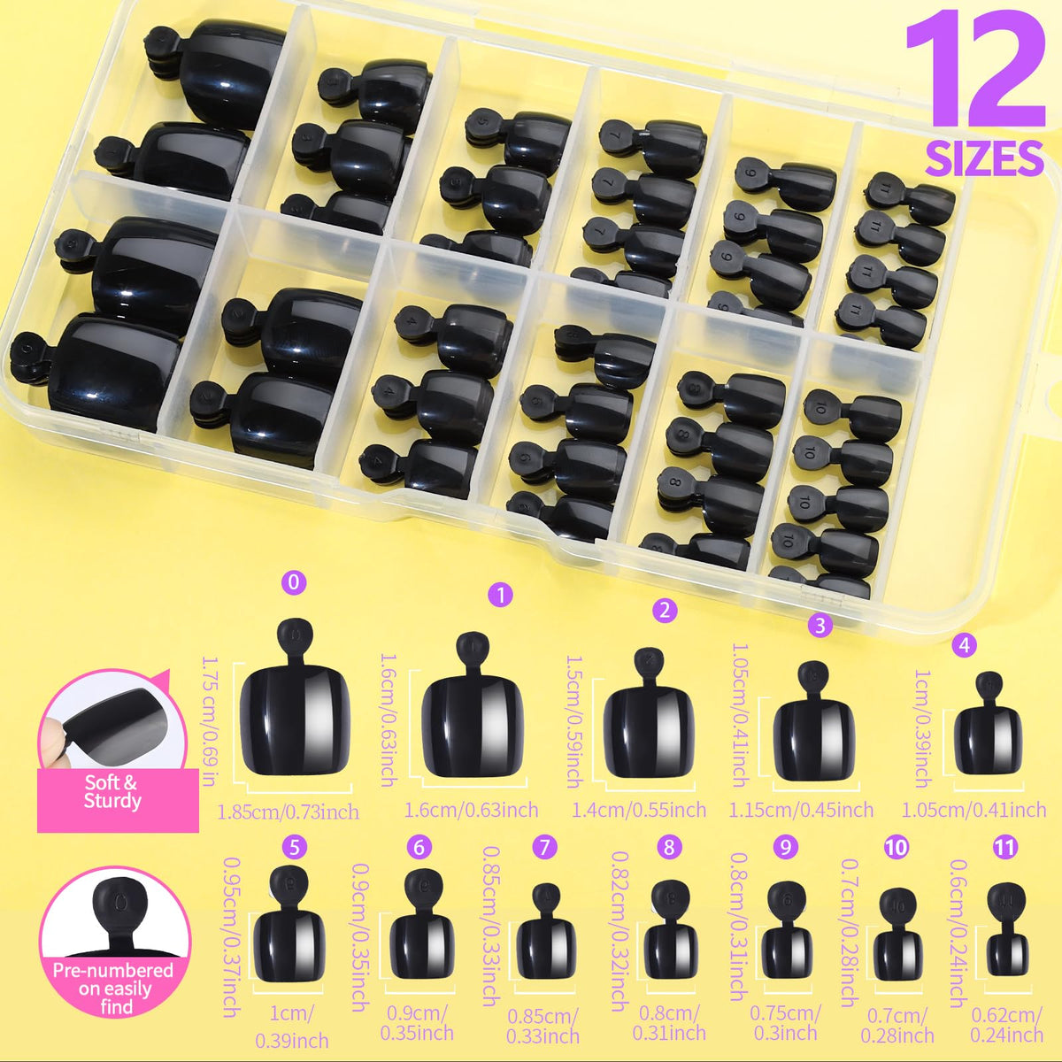 Teenitor nail glue included in the set