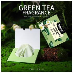 Teenitor Oil Blotting Sheets open showing sheets