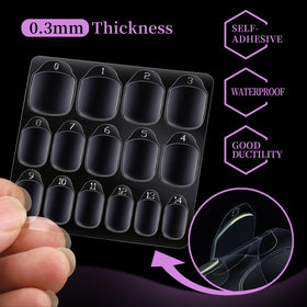 Teenitor Press on Nail Adhesive Tabs packaging