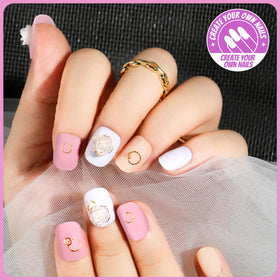 Teenitor press on nails kit showing various nail sizes