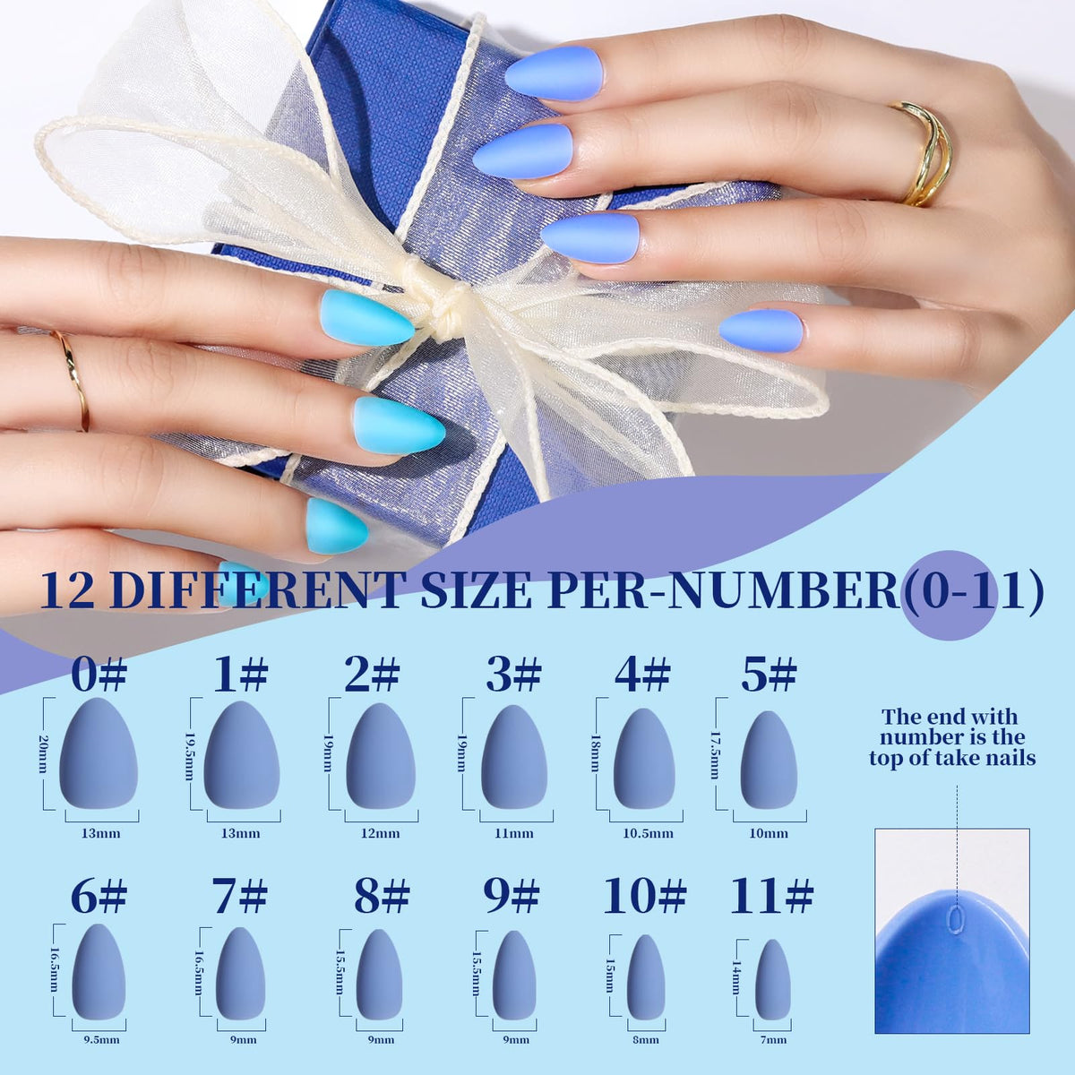 Teenitor Press on Nails packaging and contents