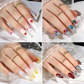 Teenitor rhinestone stickers packaging showing 1300PCS
