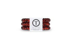 Teleties Spiral Hair Coils small tortoise pack front view