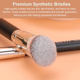 TEOYALL 170S Foundation Brush close-up of soft synthetic bristles