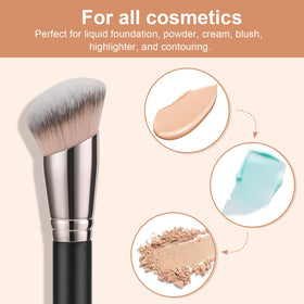 TEOYALL 170S Foundation Brush in elegant black finish