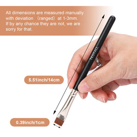 TEOYALL 3Pcs Detail Brush Set in elegant packaging