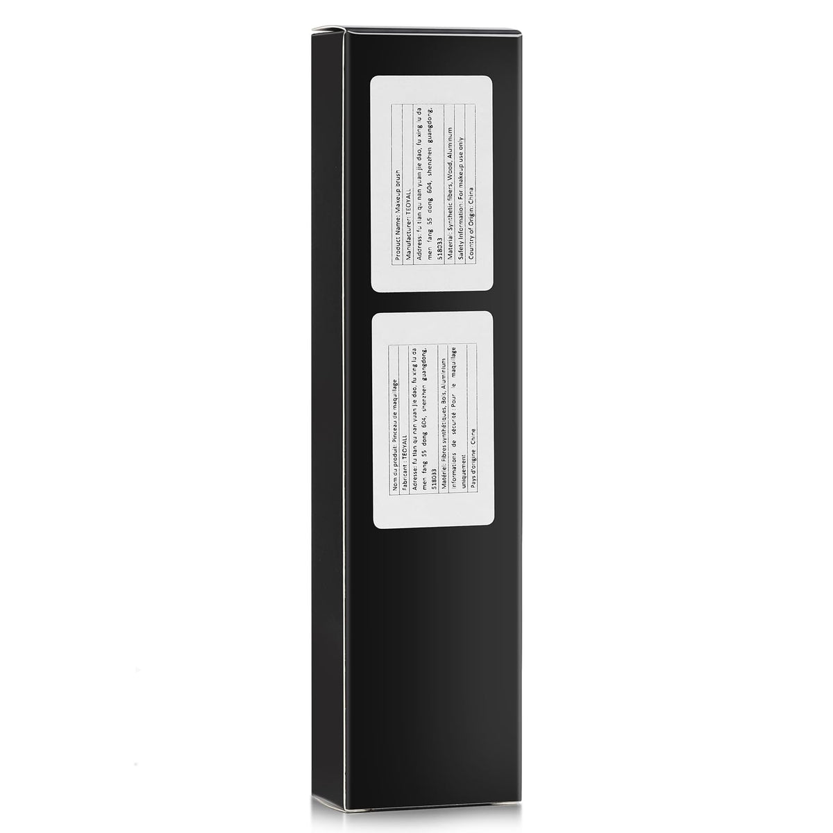 TEOYALL 3Pcs Detail Brush Set on a vanity table