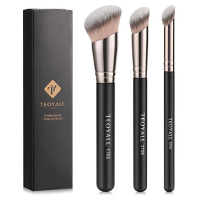 TEOYALL Foundation Contour Concealer Brush Set front view