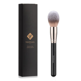 TEOYALL Tapered Blush Brush front view with large domed shape