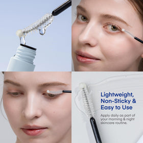 TEREZ & HONOR lash serum in hand for application