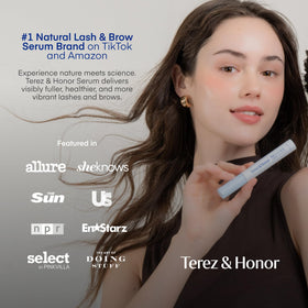 TEREZ & HONOR lash serum with natural ingredients