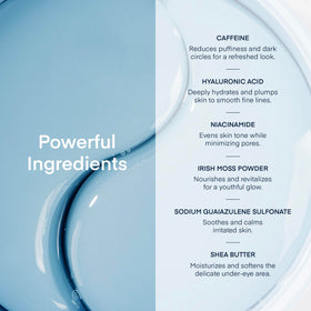 TEREZ & HONOR Under Eye Patches with ingredients list