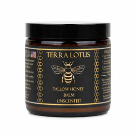 Terra Lotus Organic Beef Tallow Balm 4 Oz front view