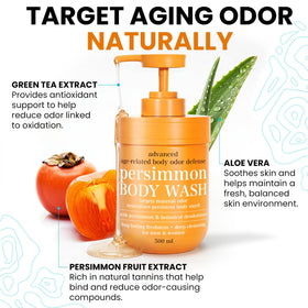 Terramed Persimmon Soap ingredients list on packaging