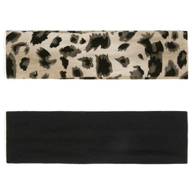 TERSE Cheetah Headband in white colour on a table
