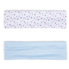 TERSE grey headband displayed on a flat surface
