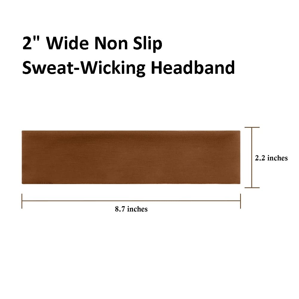 TERSE headband in Brown colour side view