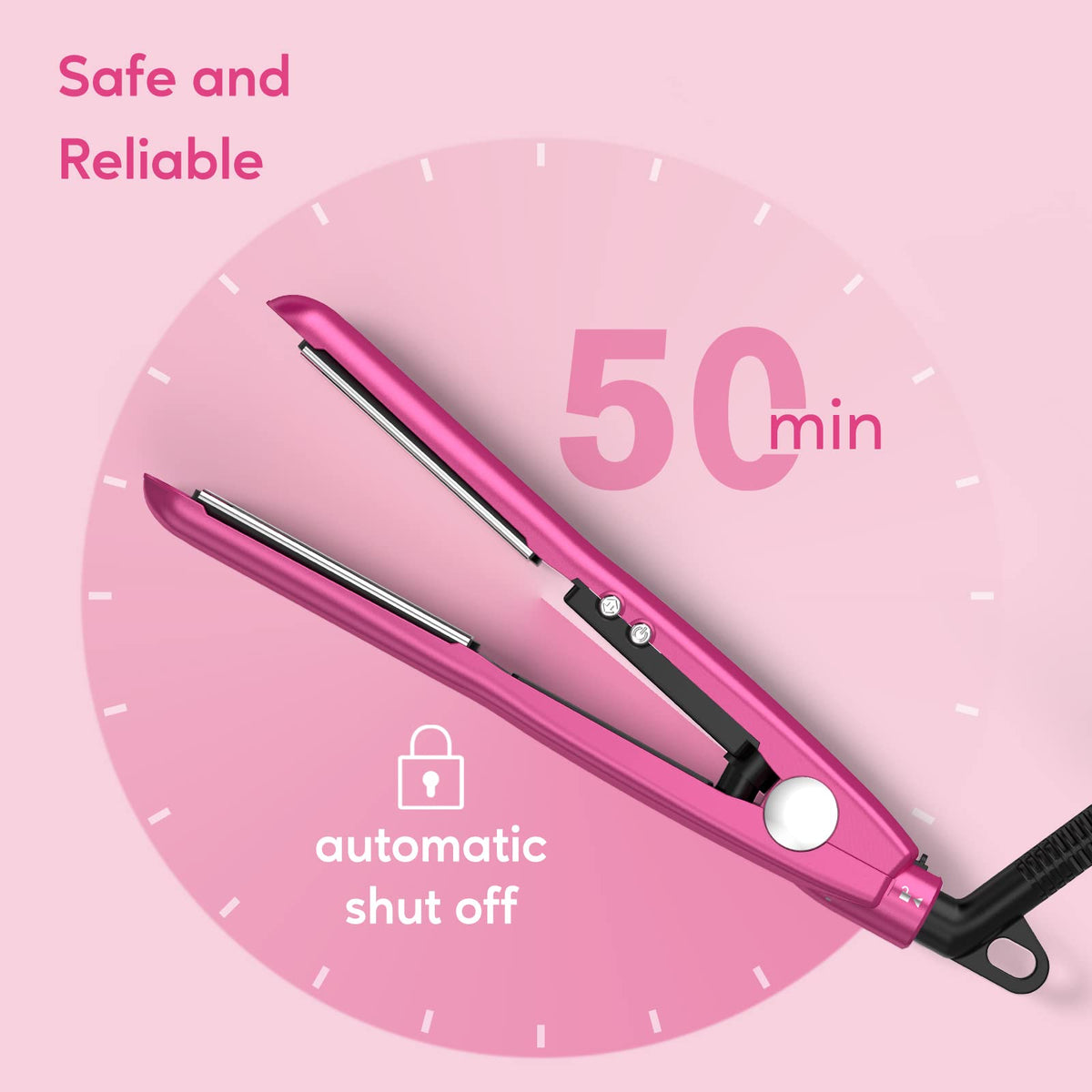 Terviiix Mini Flat Iron in lifestyle setting