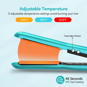 Terviiix Mini Flat Iron in travel case