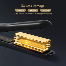 Terviiix Mini Flat Iron styling short hair
