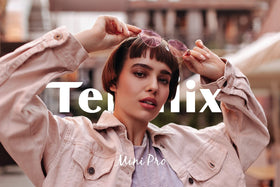 Terviiix Mini Flat Iron with packaging
