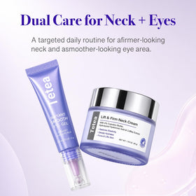 Tetea Neck Cream tube close-up showing texture