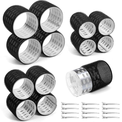 Tetutor Thermal Hair Rollers Set including various sizes and clips