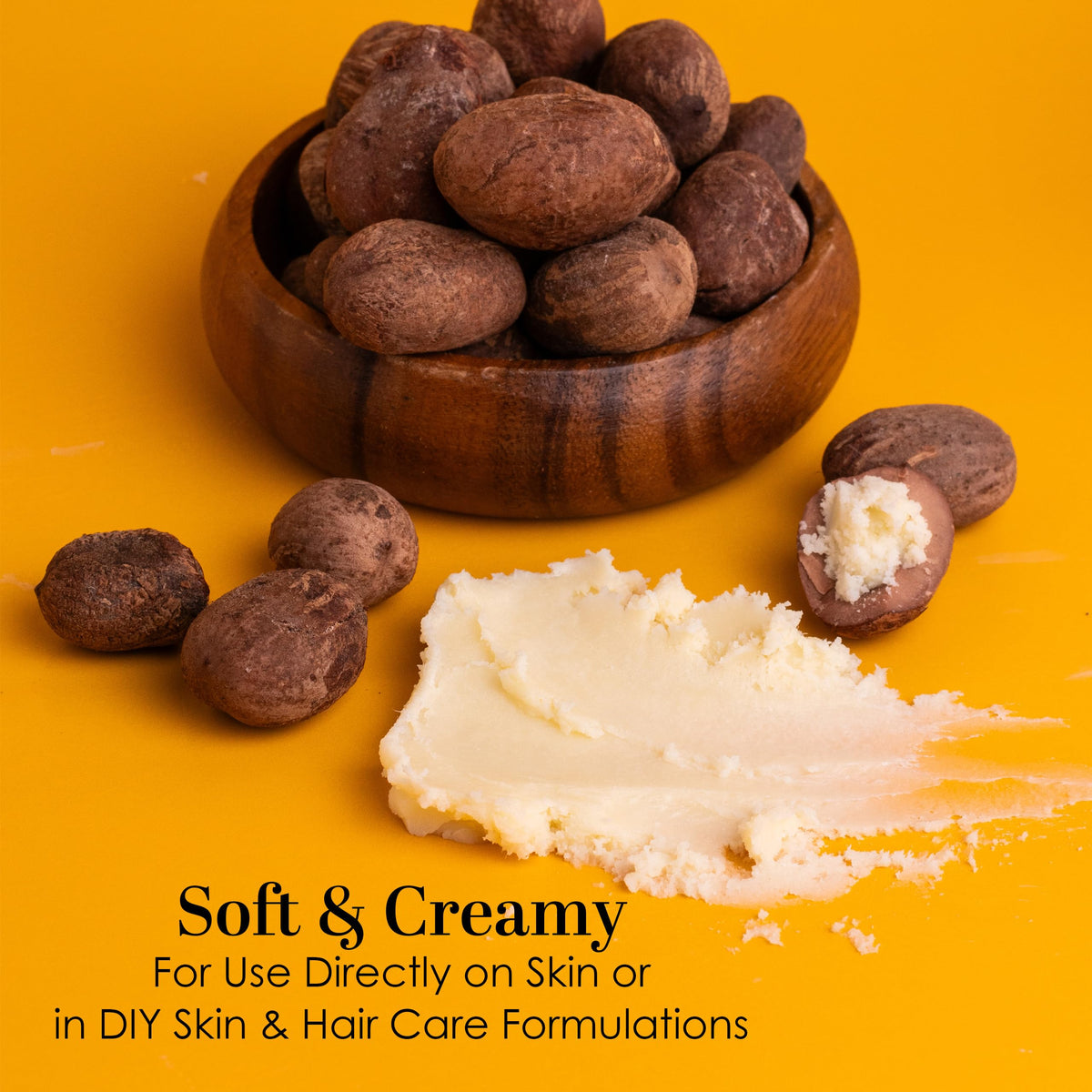 Texture of Better Shea Butter in a scoop