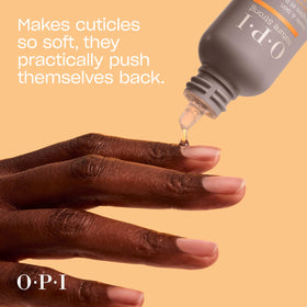 Texture of OPI Nature Strong Cuticle Oil on skin