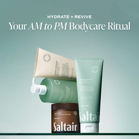 Texture of Saltair Retinol Revive Night Lotion on skin