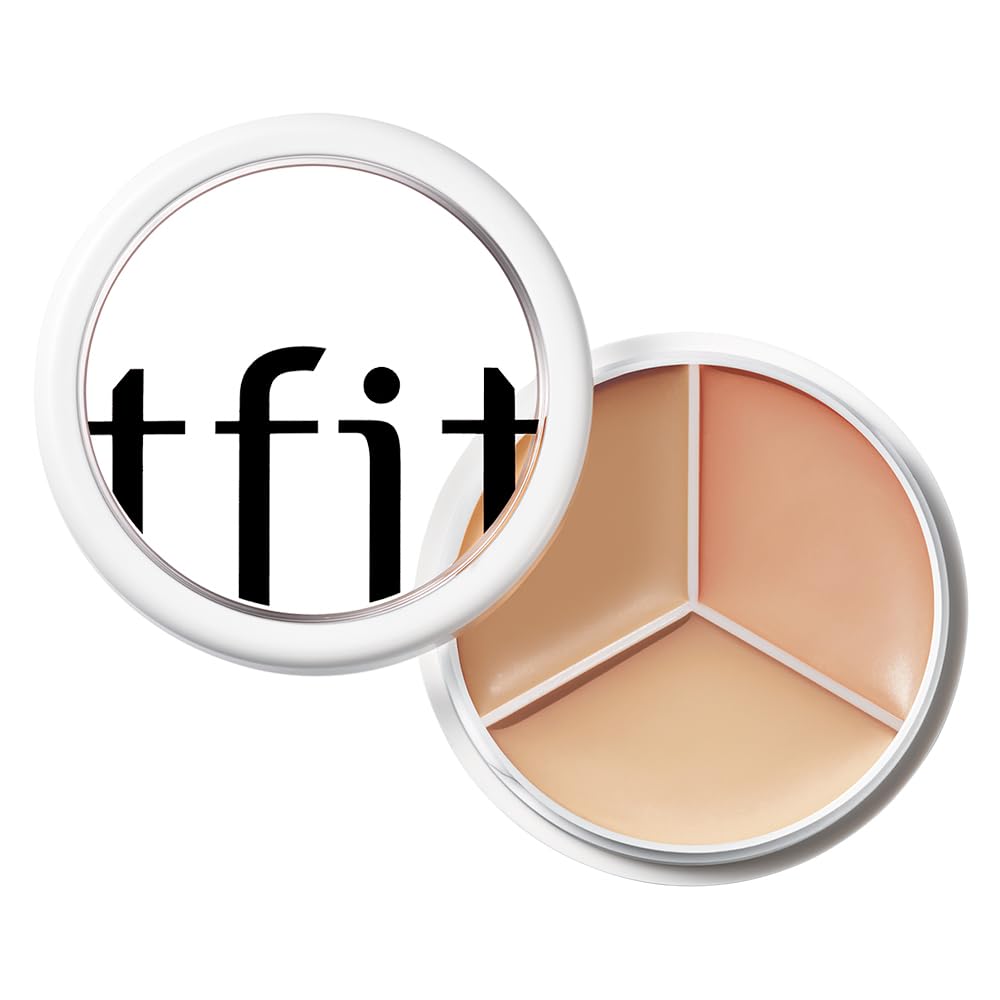TFIT 3 Colour Concealer Cream Palette 02 Warm front view