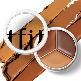 TFIT Concealer Palette showing three shades