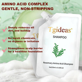 Tgideas Rosemary Biotin Shampoo side view showing packaging