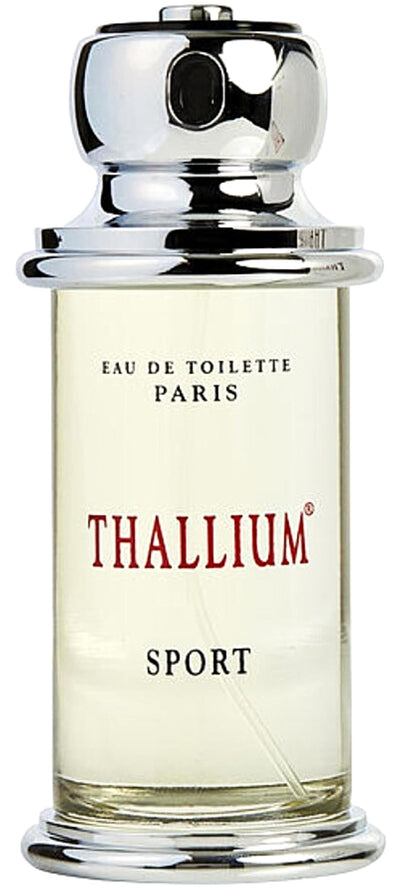 Thallium Sport Eau de Toilette 3.4 oz front view with bottle design