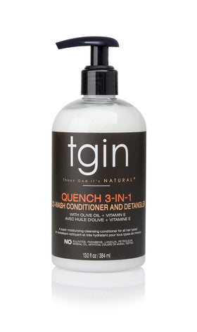 Thank God It's Natural Quench 3-in-1 Co-wash Conditioner front view 13 oz