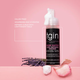 Thank God It's Natural Rose Water Curl Defining Mousse side view