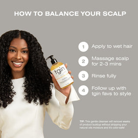 Thank God It's Natural Scalp Clarifying Shampoo 13 oz side view