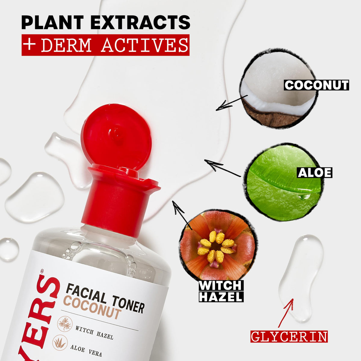 THAYERS Coconut Water Witch Hazel Toner packaging