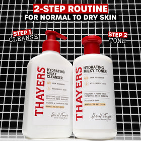 Thayers Milky Hydrating Face Cleanser with pump