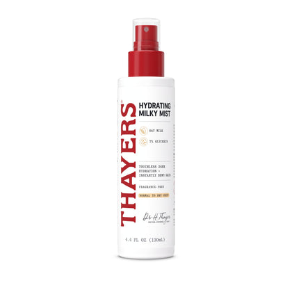 THAYERS Milky Mist 4.4 fl oz front view with Oat Milk