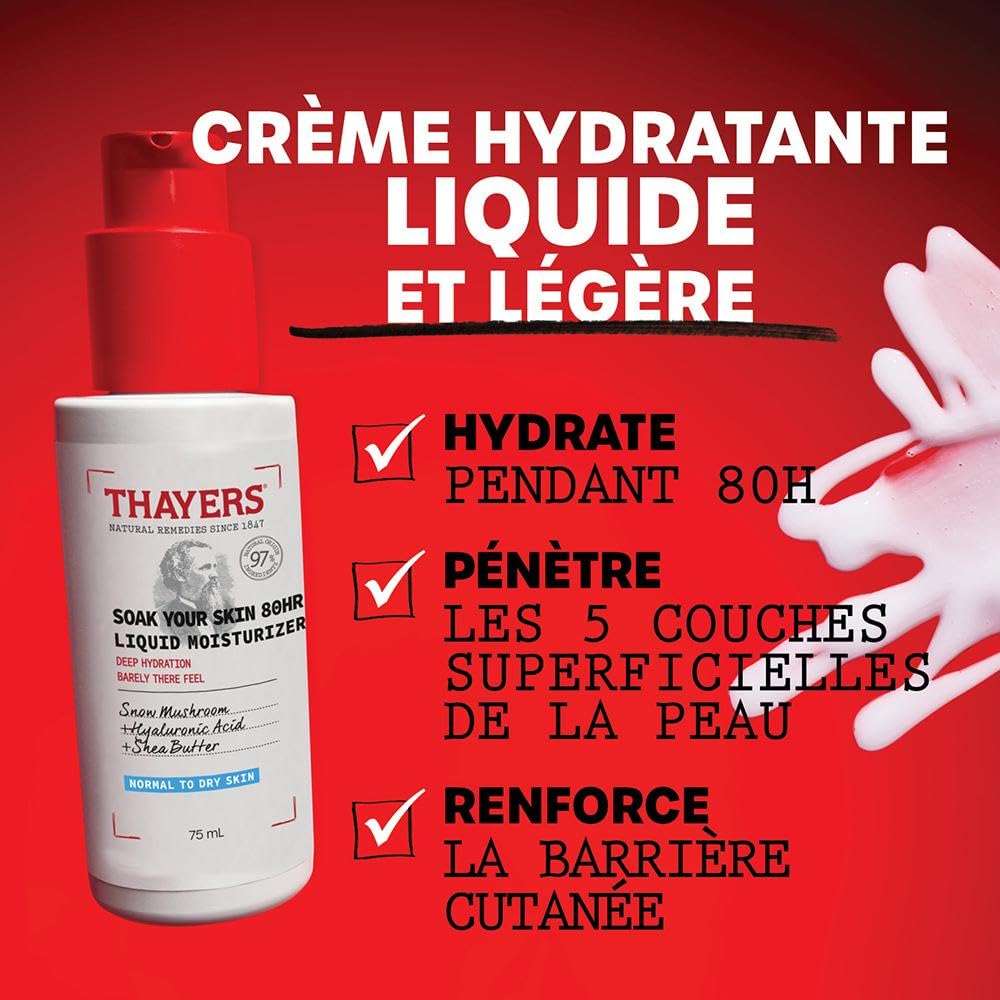THAYERS Soak It Up Moisturiser 2.5 Oz packaging