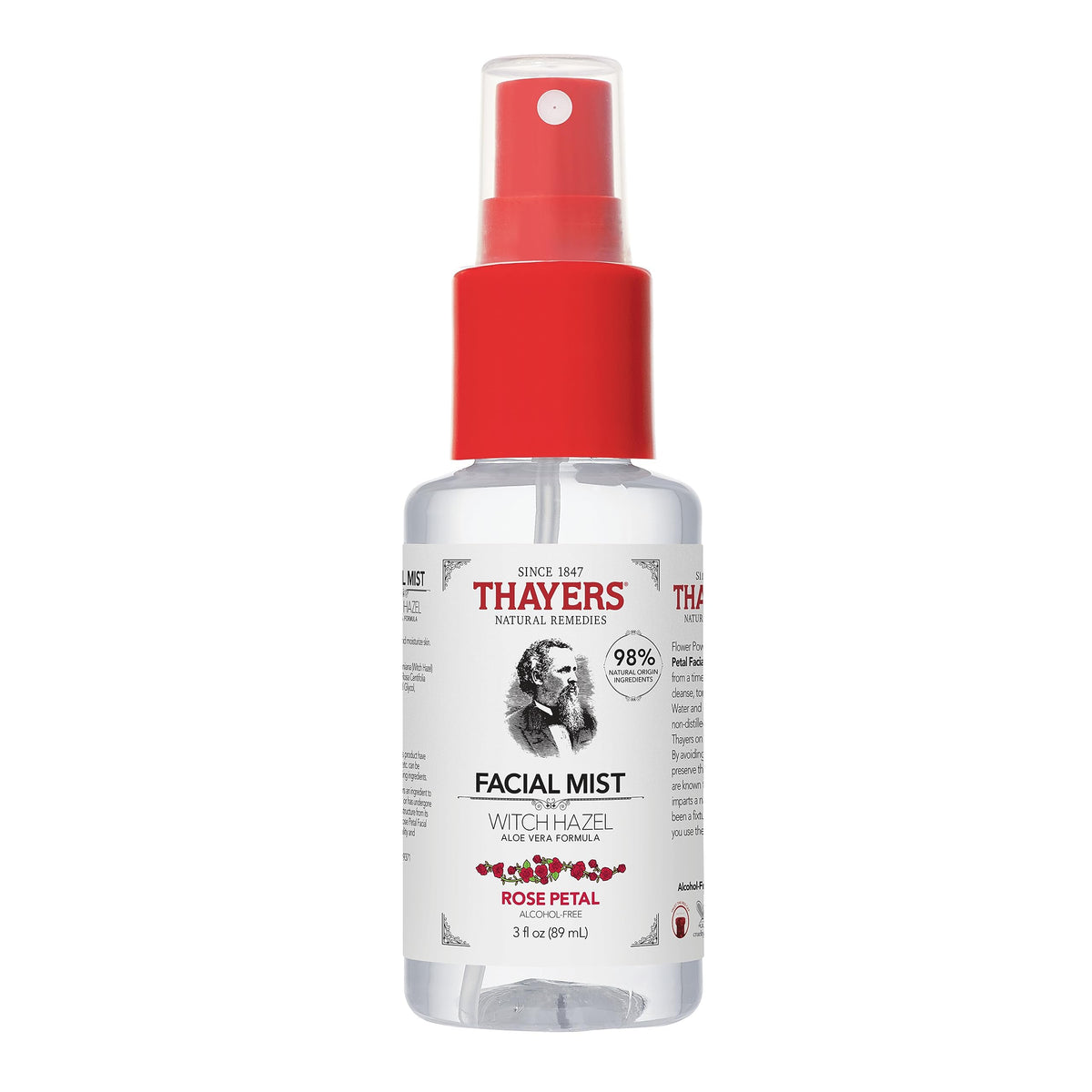 THAYERS Witch Hazel Facial Mist Toner 3 oz front view