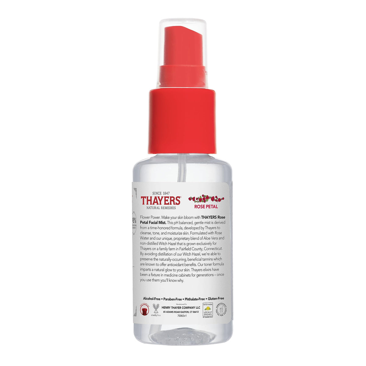 THAYERS Witch Hazel Facial Mist Toner 3 oz packaging