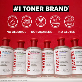 THAYERS Witch Hazel Facial Mist Toner close-up on label