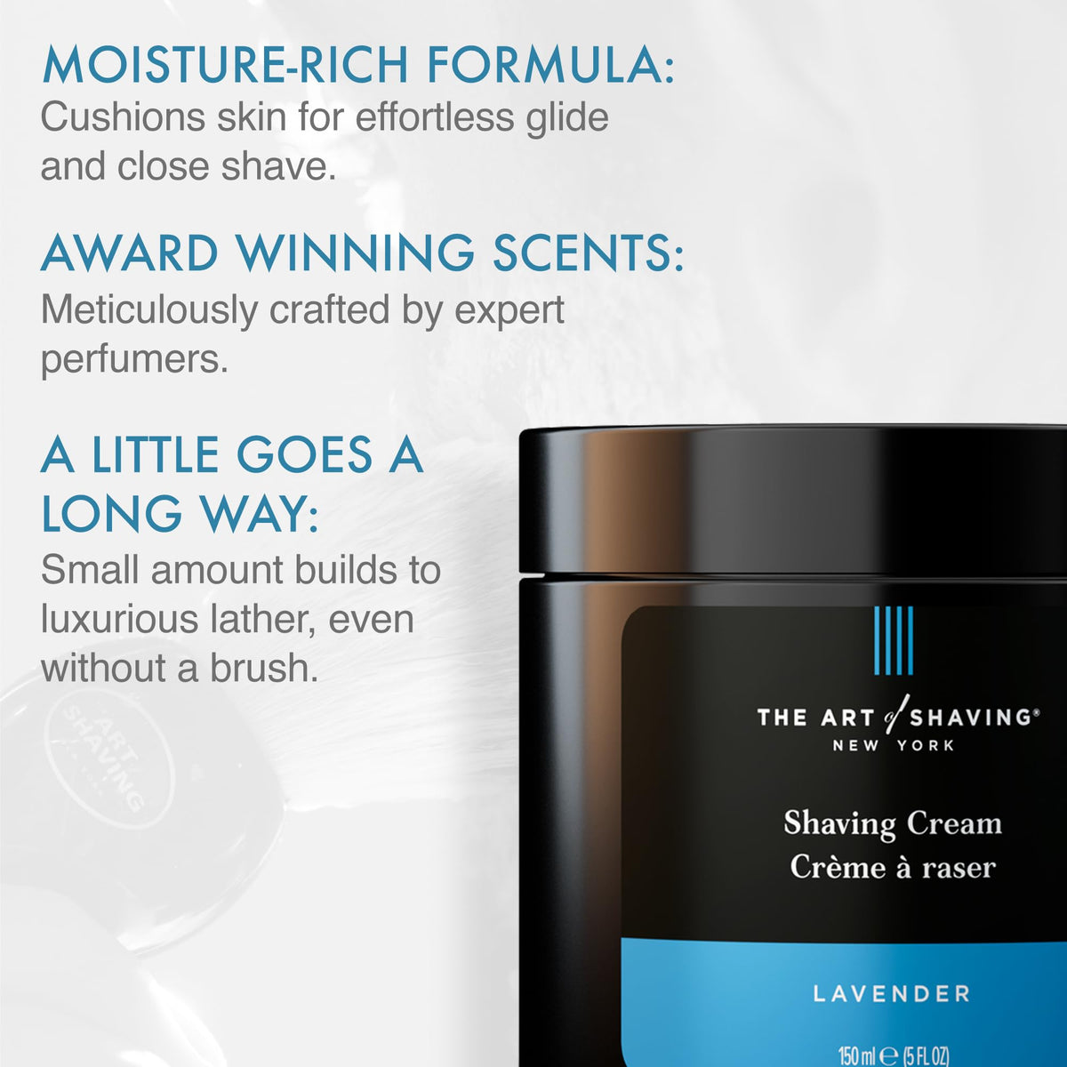 The Art of Shaving Lavender Shaving Cream packaging