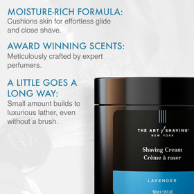 The Art of Shaving Lavender Shaving Cream packaging