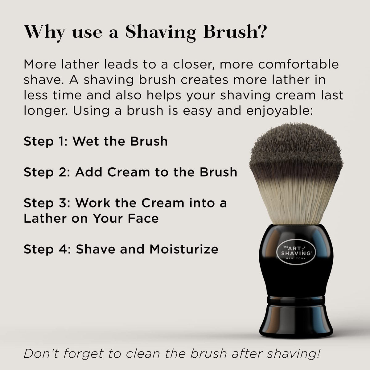 The Art of Shaving Sandalwood Shaving Cream texture close-up