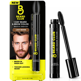 The Beard Club 1 Day Temporary Beard Dye Light Brown front view