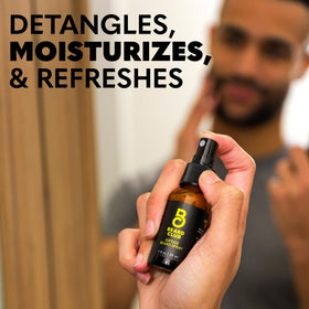 The Beard Club Riptide Beard Softening Spray lifestyle scene
